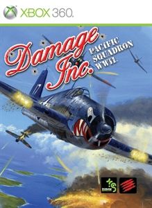 Damage Inc.: Pacific Squadron WWII box art for Xbox 360